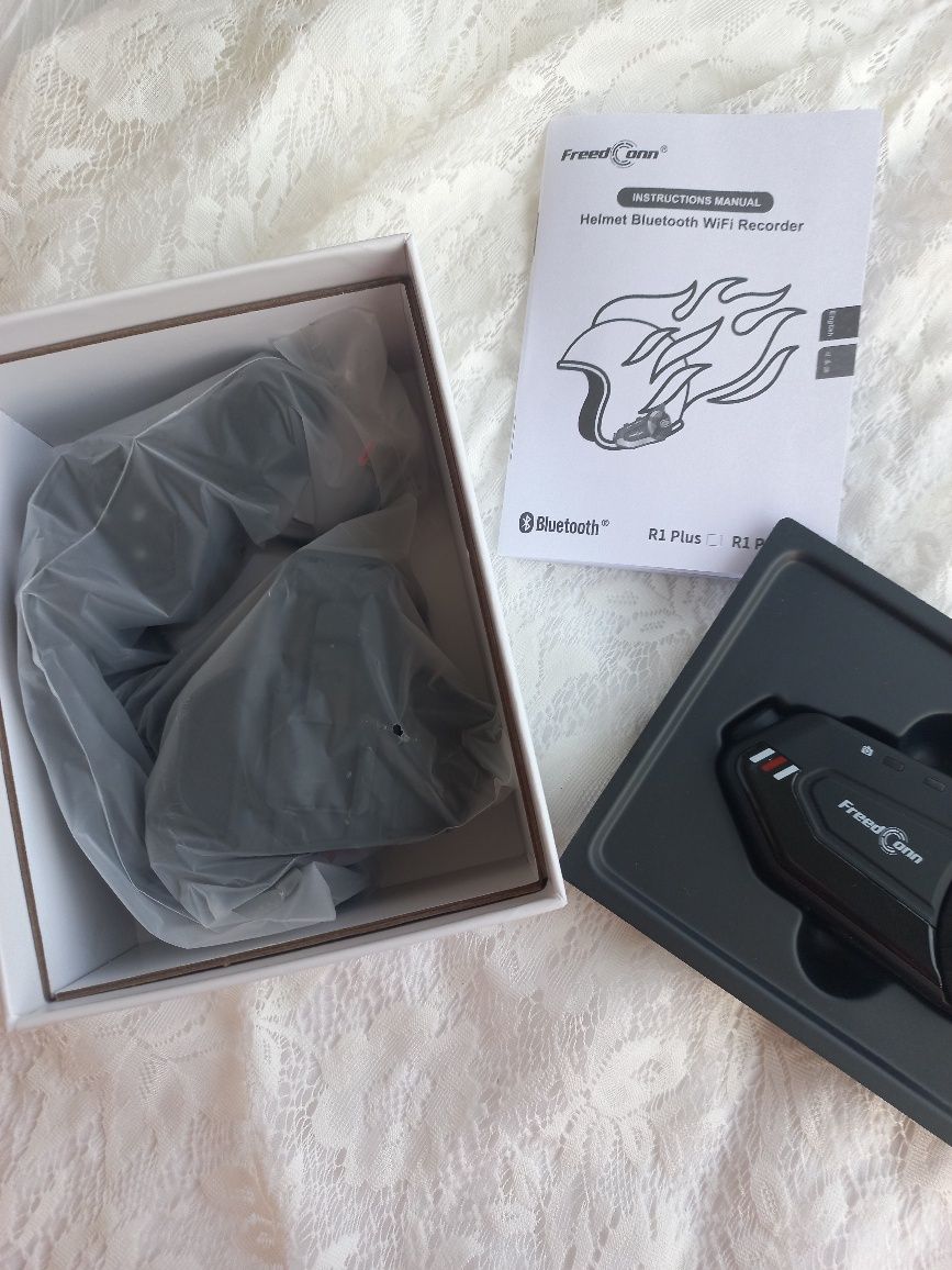Мотогарнітура Freedconn R1-PLUS Motorcycle Blutooth Intercom *нова
