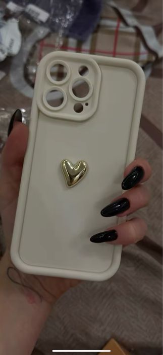 Чохол силіконовий iPhone 16 Pro Max Молочный чехол новый