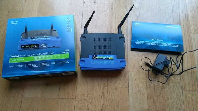 Router Linksys Wireless-G WRT54GL-EU (802.11b/g) 2.4 GHz