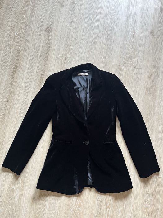 Pennyblack Grupa maxmara żakiet marynarka silk jedwab S aksamitny