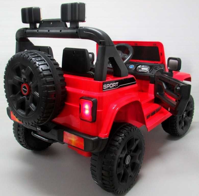Duży Jeep X10 na akumulator dla dziecka, 2 silniki BUJAK