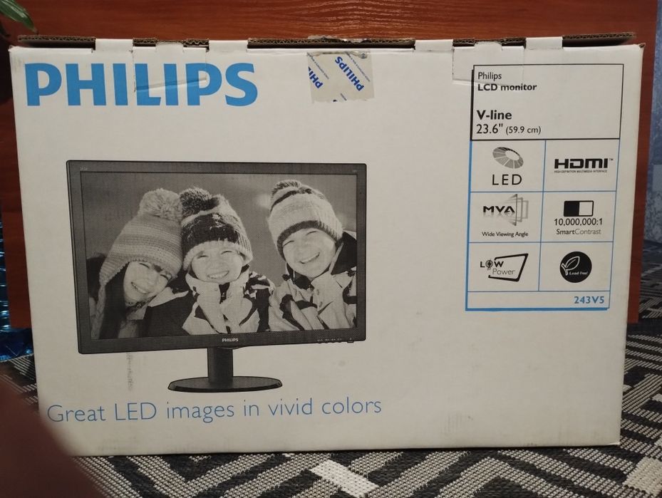 Монитор Philips 243v5q