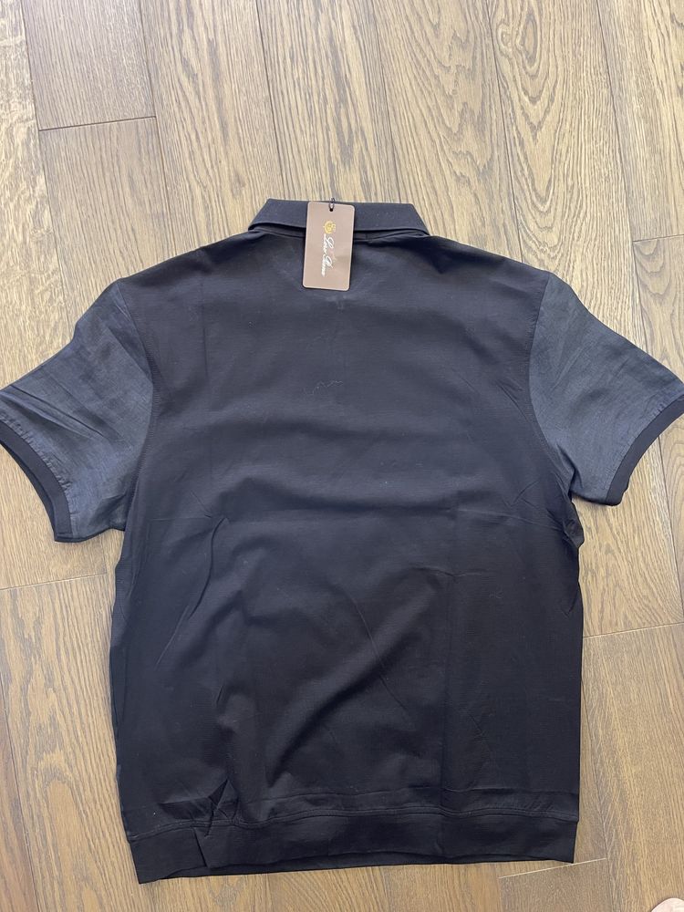 Мужская льняная поло Loro Piana