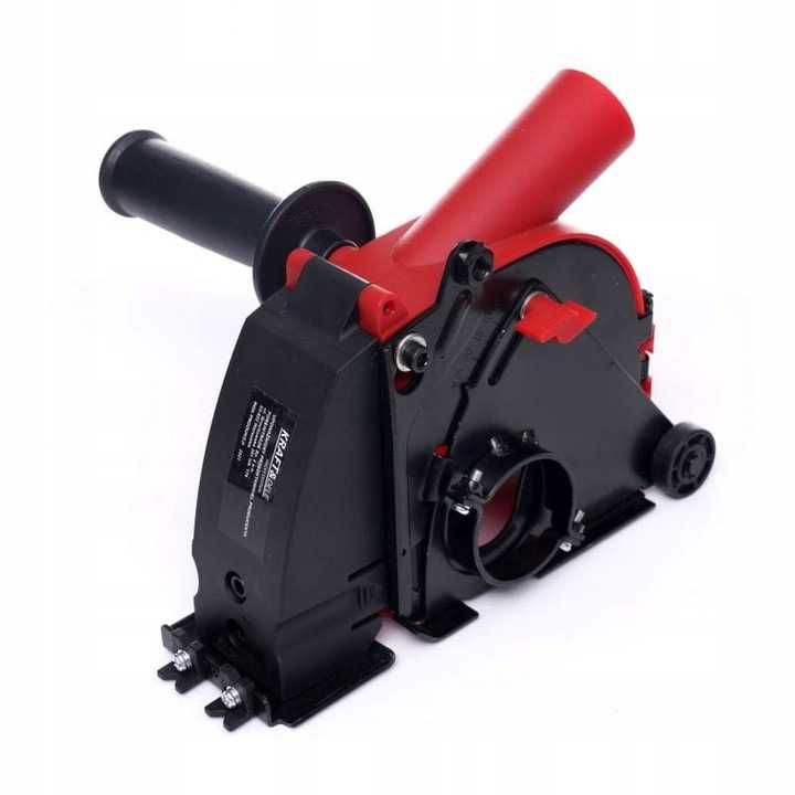 Przeciwpyłowa osłona do szlifierki 115-125mm bruzdownica odsysająca