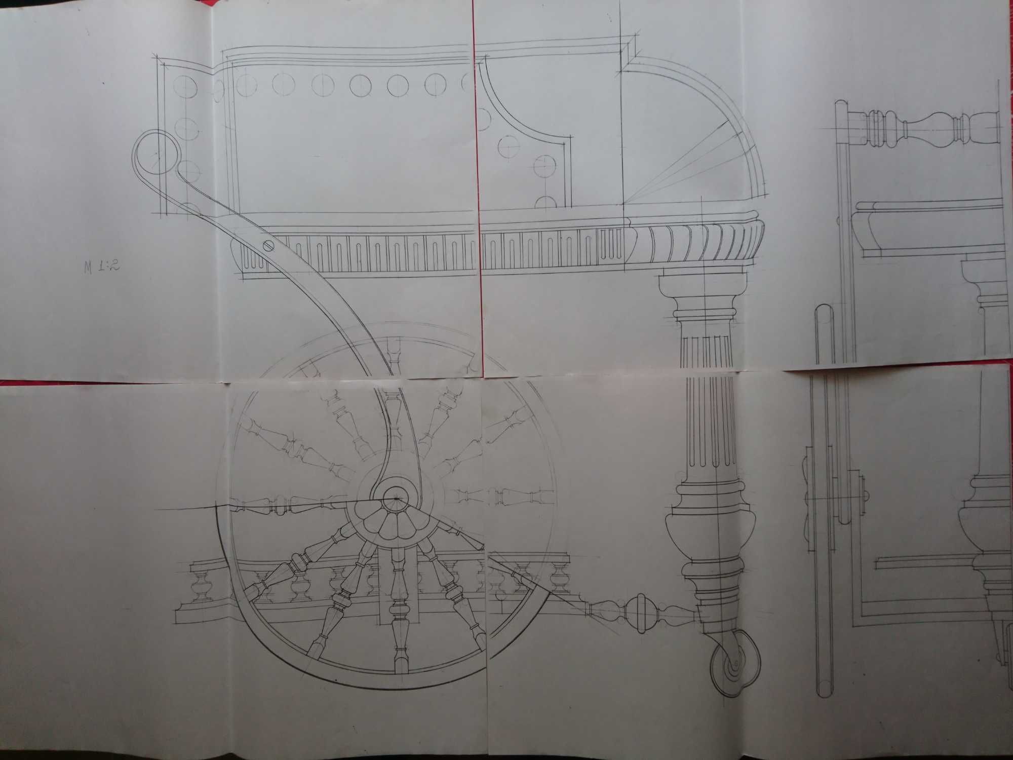 Чертежи столярных изделий.