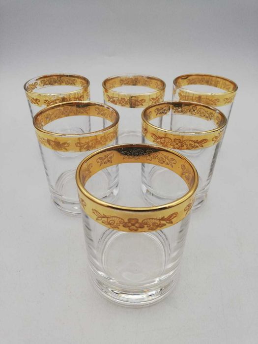 Conjunto de Copos em Cristal