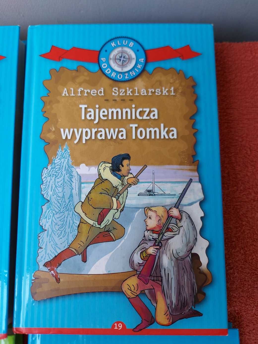 Książki zestaw 4 szt. Przygody Tomka autor Alfred Szklarski