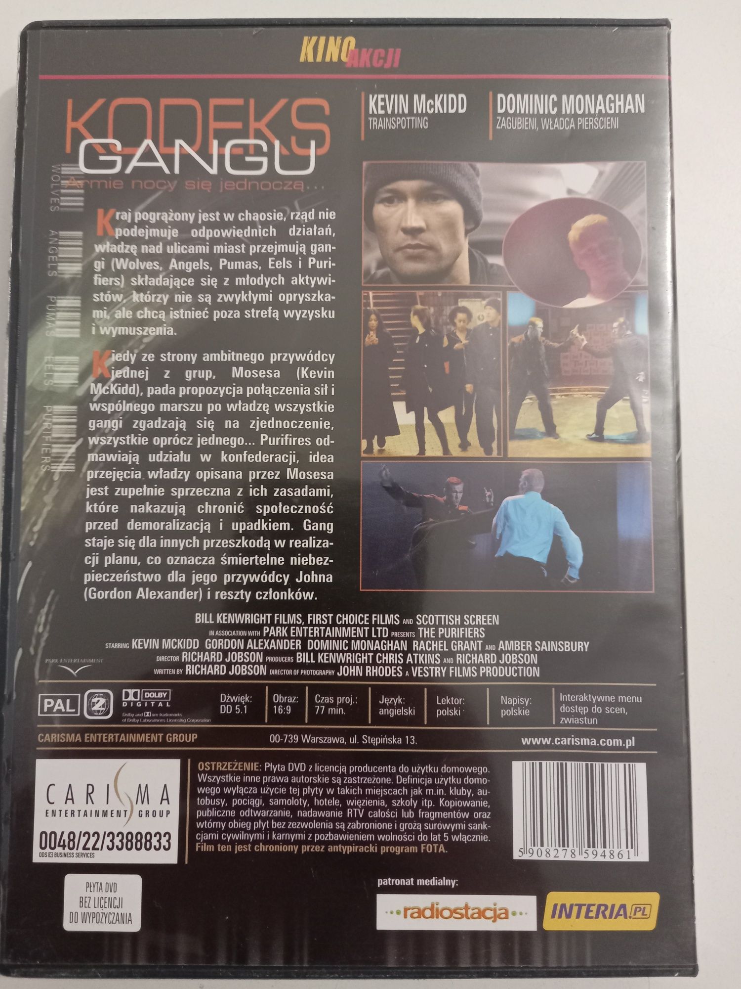 Film Kodeks Gangu DVD Video