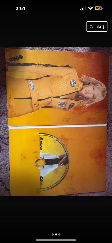 Kill Bill film DVD Quentin Tarantino vol 1