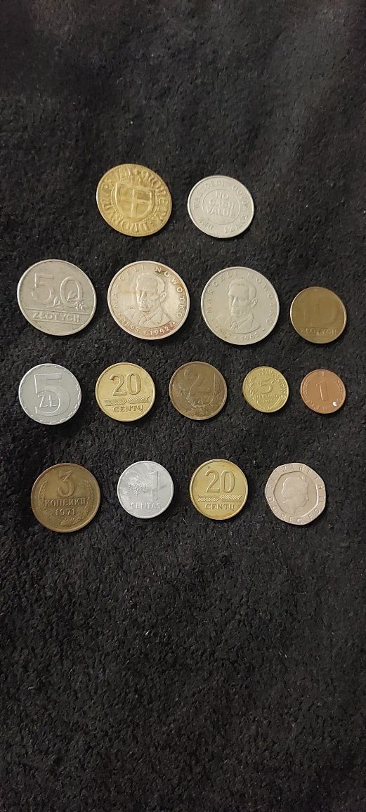 Monety banknoty kolekcjonerskie