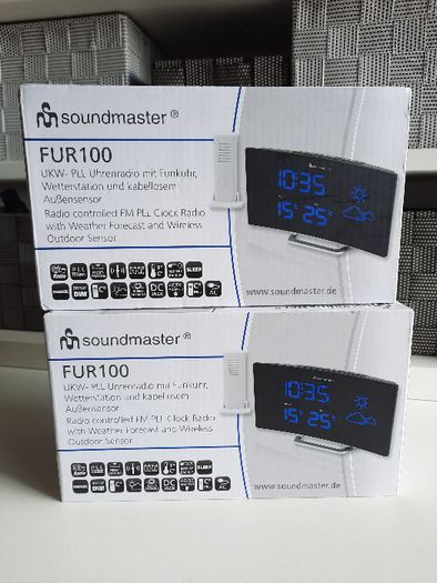 Rádios Relógio SOUNDMASTER FUR100 F64367 - NOVOS