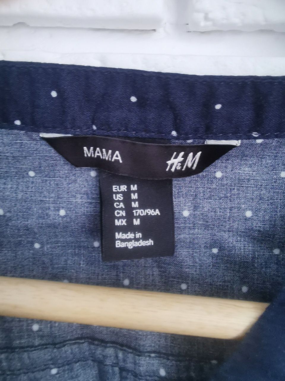 Koszula z krótkim rękawem ciążowa H&M Mama roz. M 38