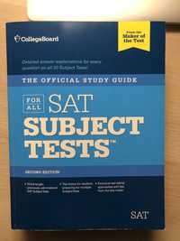 Książka College Board for all SAT Subject Tests second edition