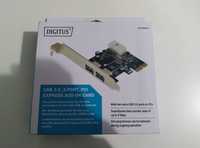 Karta rozszerzeń/Kontroler USB 3.0 PCI Digitus - Nowa