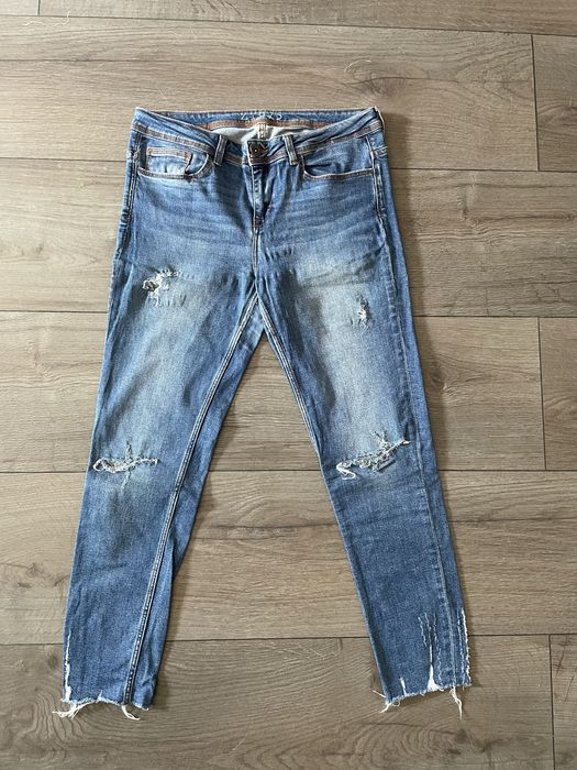 Jeansy obcisłe Zara Basic