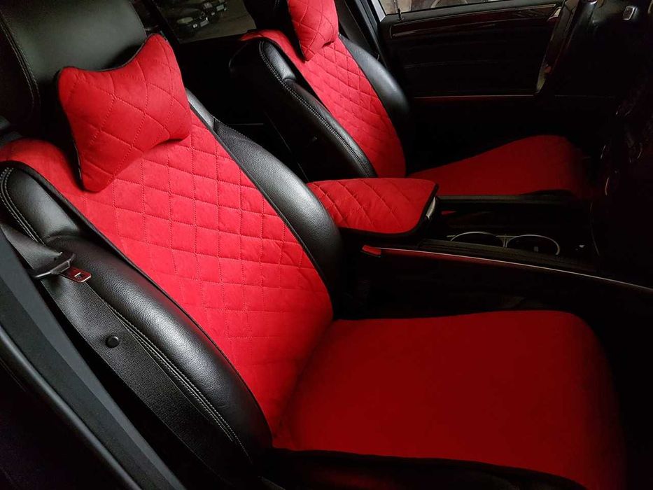 Накидки Алькантара Nissan Rogue Чехлы Ниссан Чохли Коврики EVA Qashqai