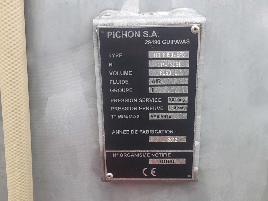 Wóz asenizacyjny Beczkowóz Pierwszy właściciel Pichon Joskin 6050