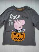 nowa bluzka świnka Peppa, Halloween 12-18 mies. 80-86, dziewczęca