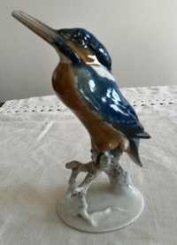 Estatueta Antiga Pássaro Guarda-Rios - Rosenthal
