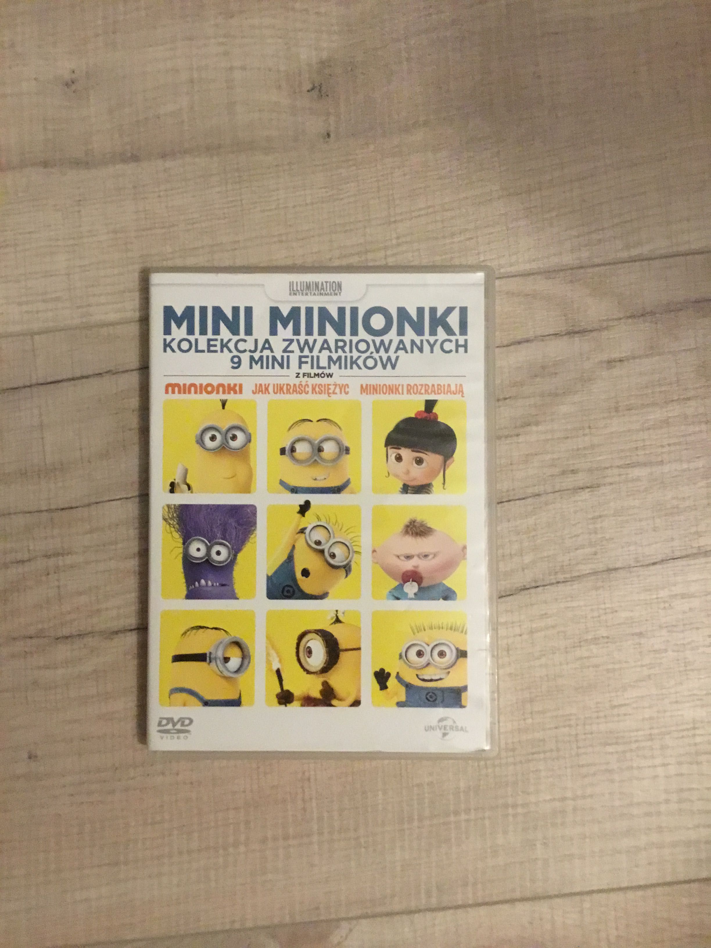 DVD bajki mini minionki