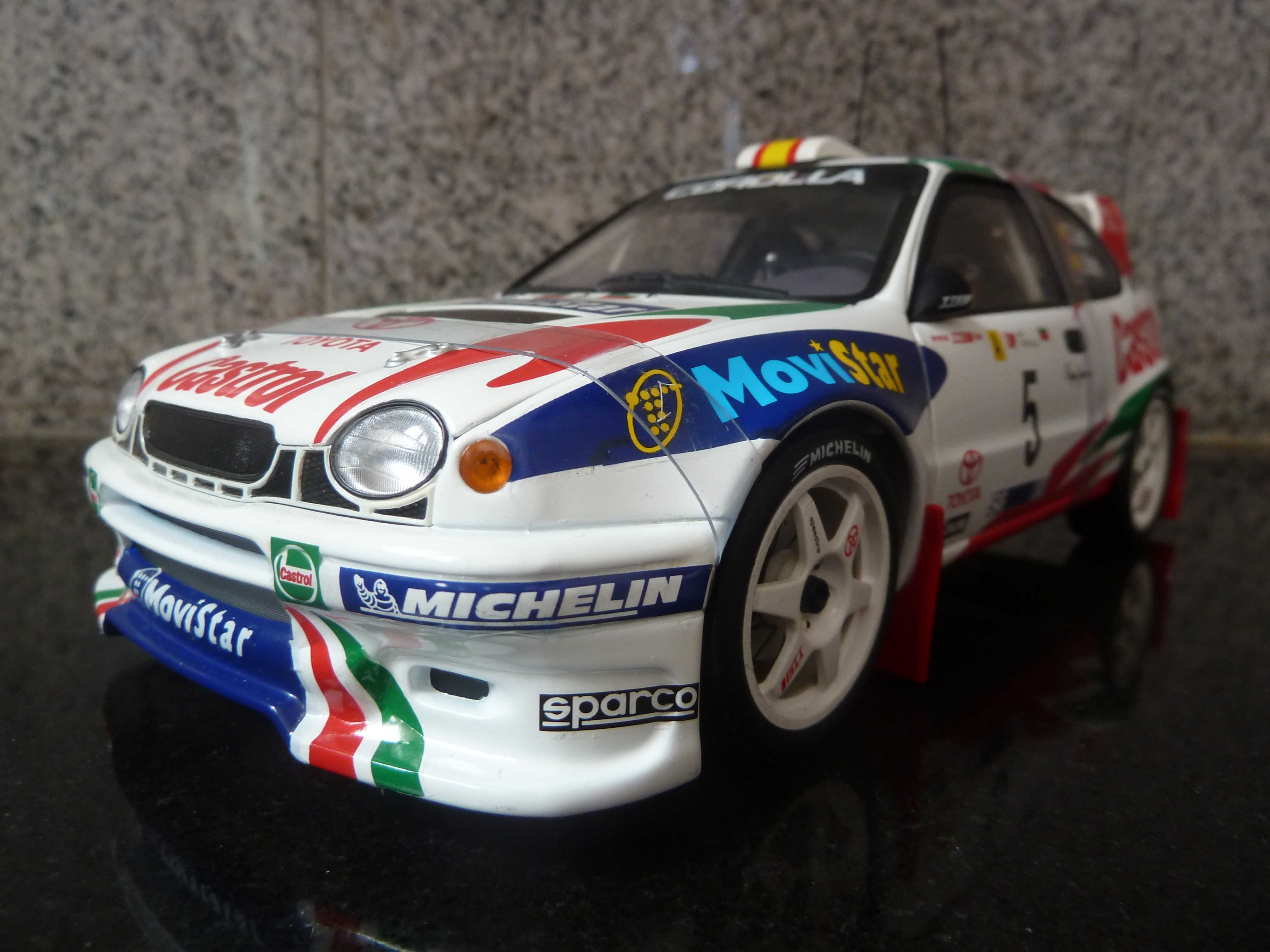 1:18 AutoArt, Toyota Corolla WRC, Rally Portugal 1998, Minichamps