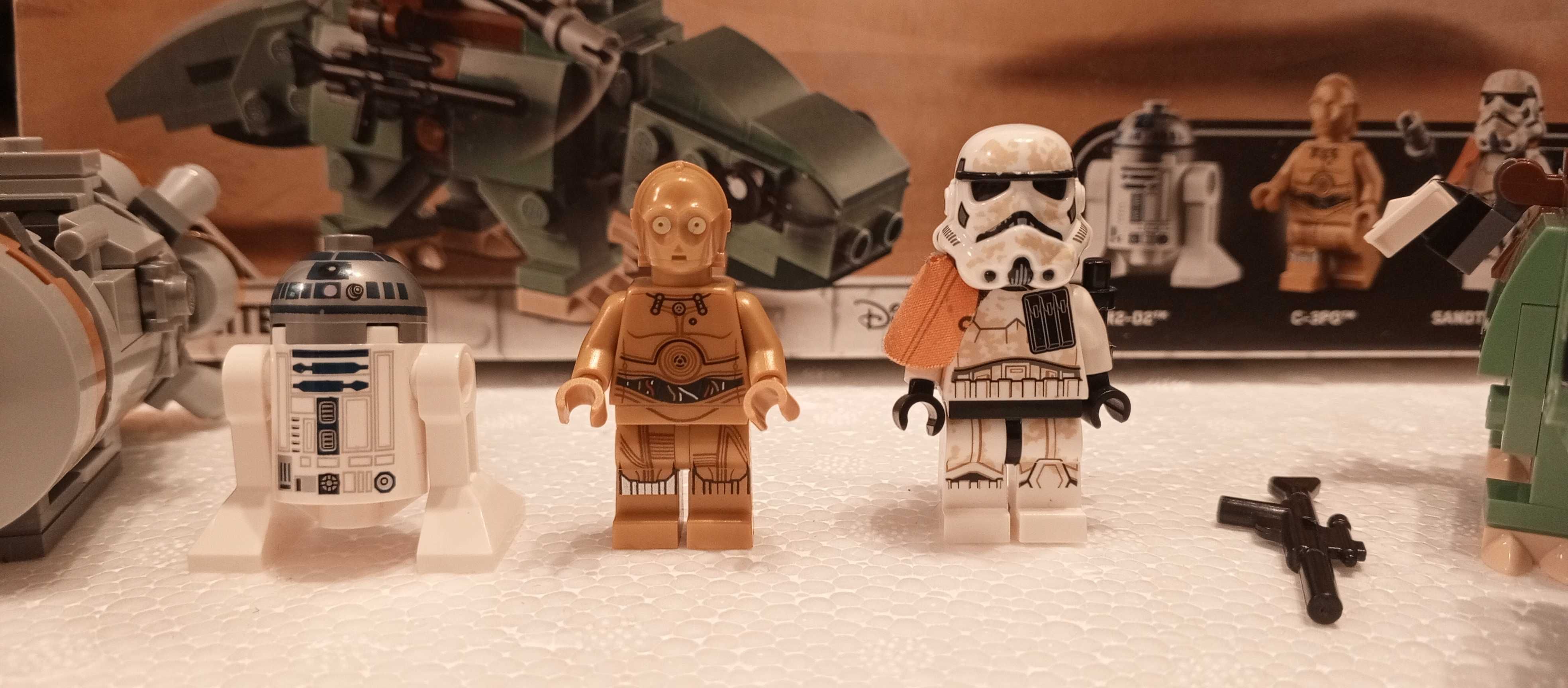 Lego Kapsuła ratunkowa vs dewback microfighters