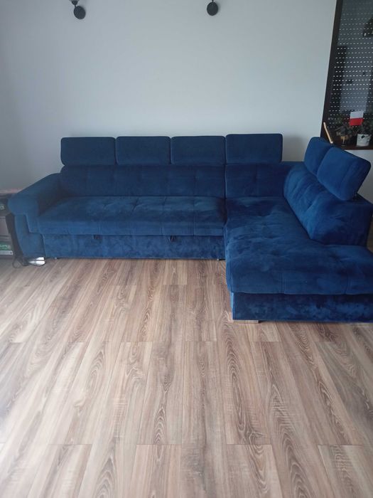 Narożnik granatowy 280 cm