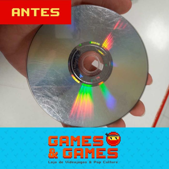 Reparação de CDs e DVD