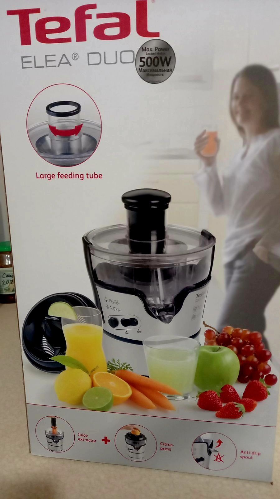 Соковижималка Tefal Elea duo