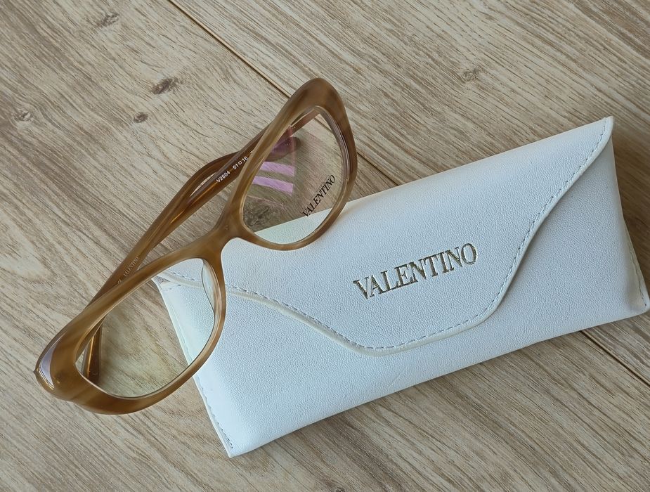 Елегантні оправи для окулярів в карамельному колорі  V2604 Valentino!