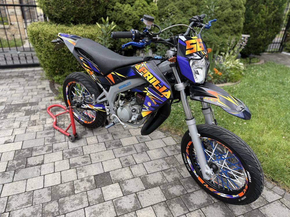 Aprilia sx supermoto sm krm radical smt dt tzr hm senda smx