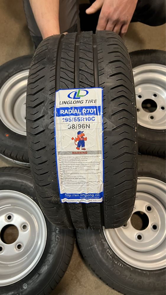 208) Koła do lawety Radial 195/55 R10C 98/96N 2023