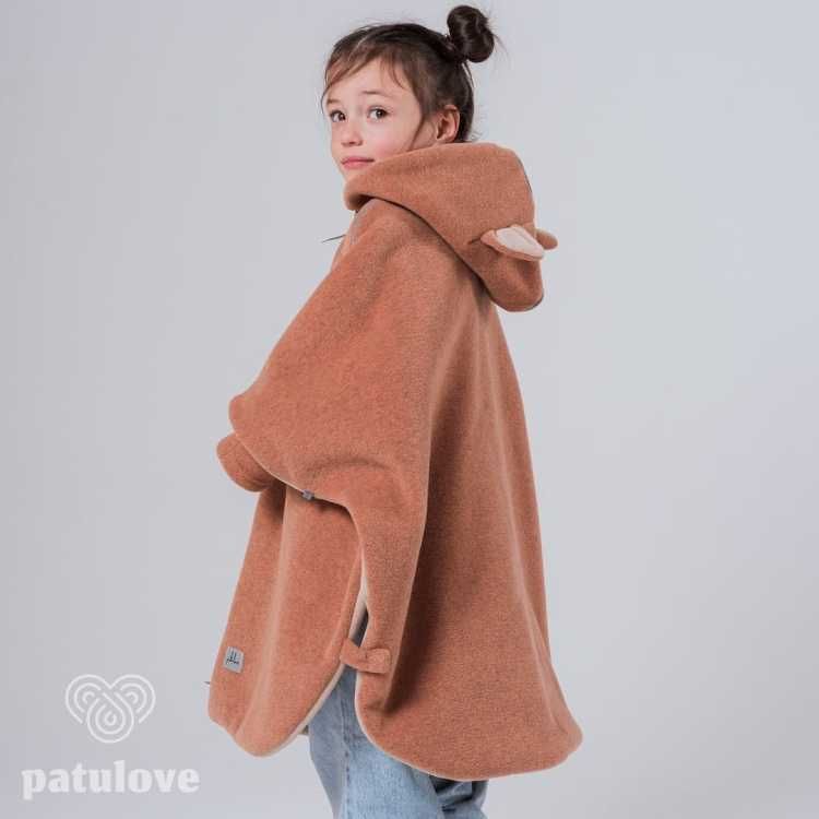 Ponczo samochodowe do fotelika PATULOVE LISEK FOXY NEW2025 r.S 0-3lata