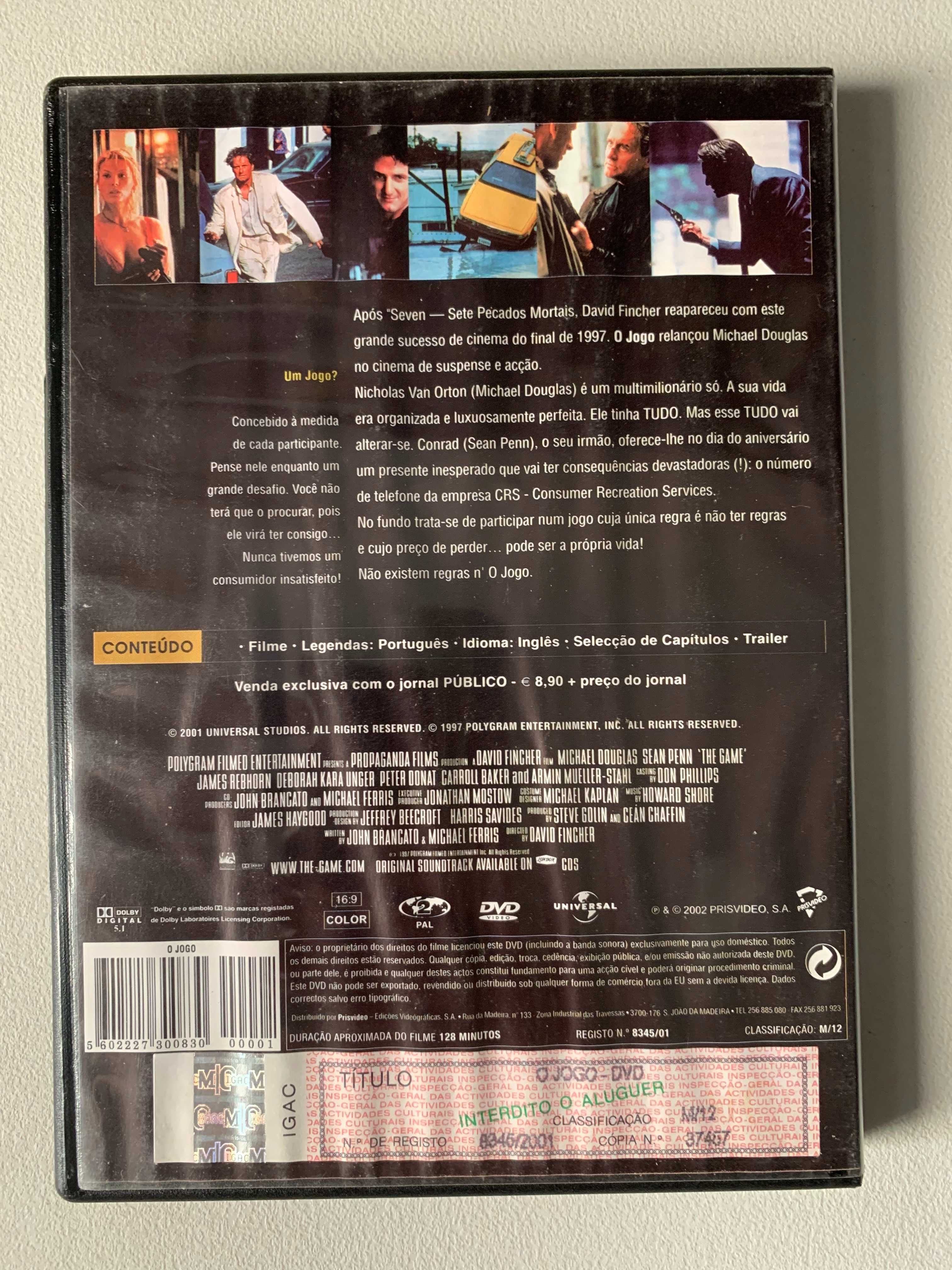 [DVD] O Jogo (The Game)