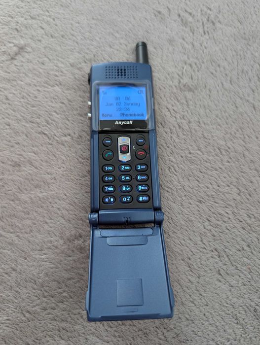 Новый Samsung SGH-N288 SLIM 2001 год Мобильный Телефон Раритет Винтаж