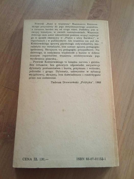 Bunt w więzieniu K. Koźniewski