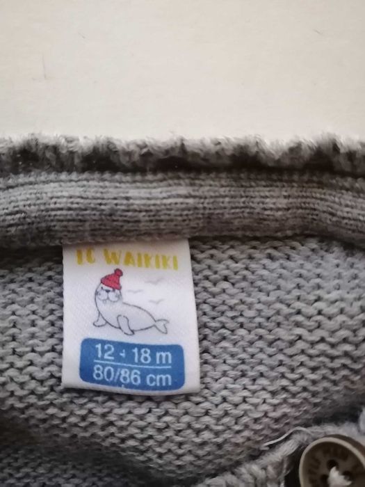Свитер детский, LC Waikiki, dbразмер 80-86 см.