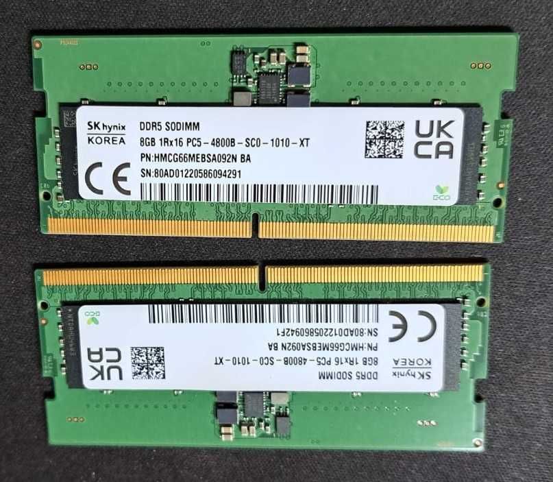 memória DDR5 16Gb 2x8Gb Kit SK-Hynix 4800