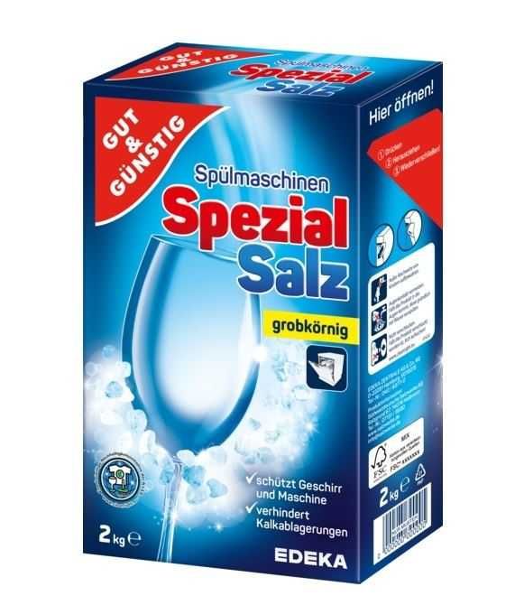 Sól do zmywarki gruboziarnista Gut&Gunstig 2 kg