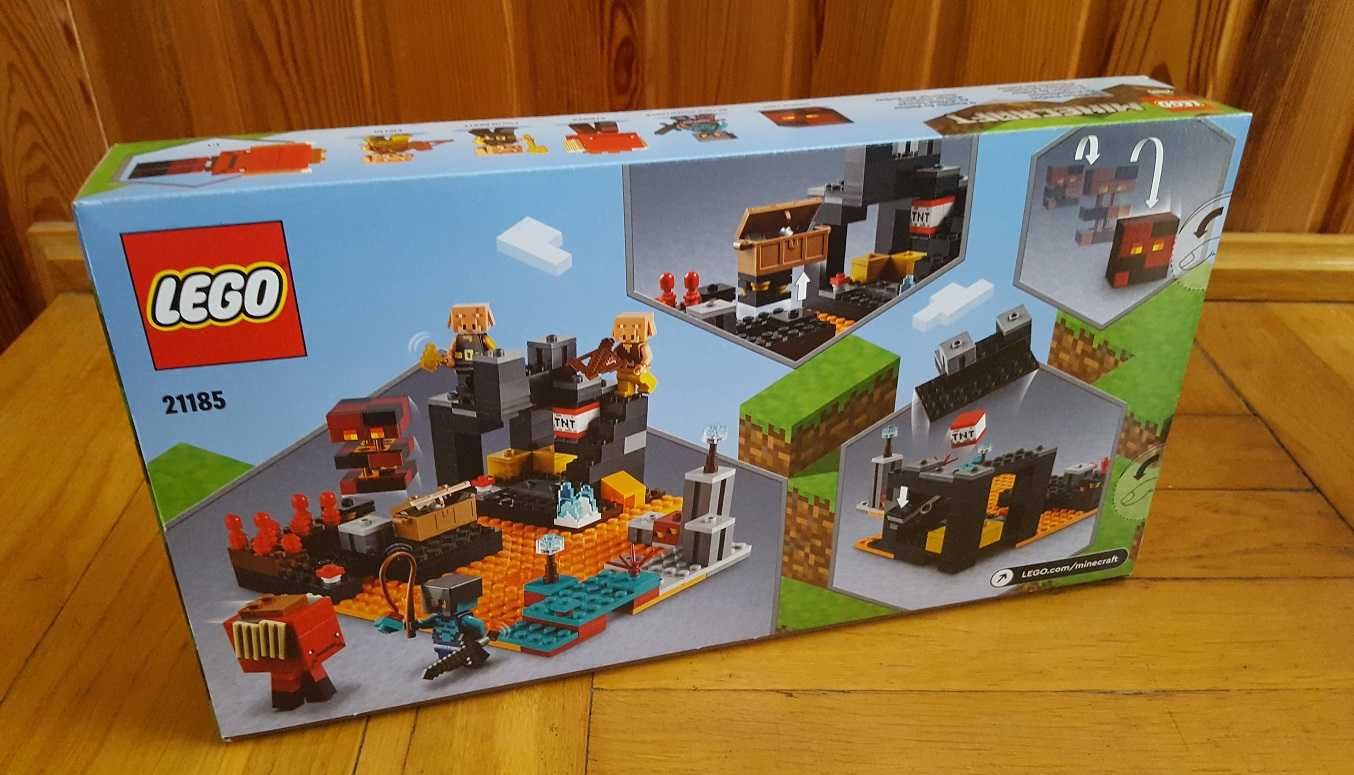 LEGO 21185 Minecraft - Bastion w Netherze - NOWE Wrocław