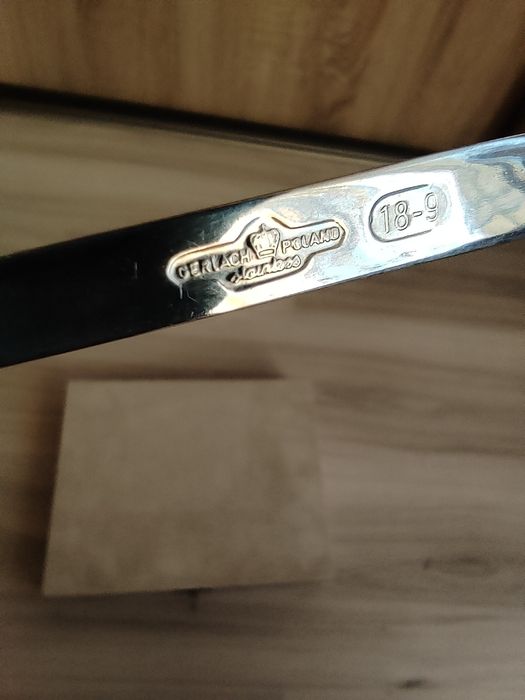 Sztućce kolekcjonerskie - zestaw deserowy Gerlach, Lefana