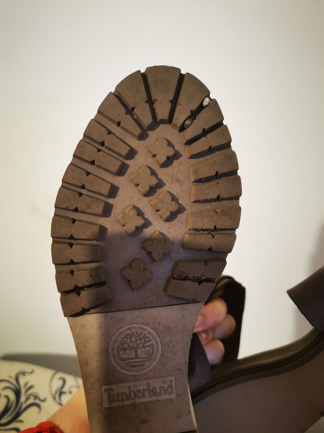 Timberland sandały skóra na koturnie 41