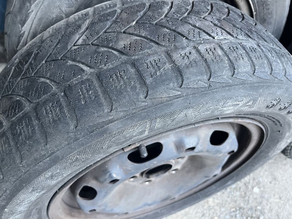 Диски r14 5/100 fabia/polo в комплекте с резиною