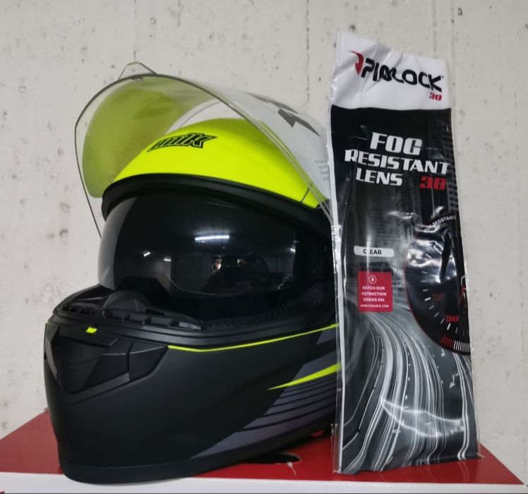 Capacete Integral UNIK Fluor ( L )( NOVO )