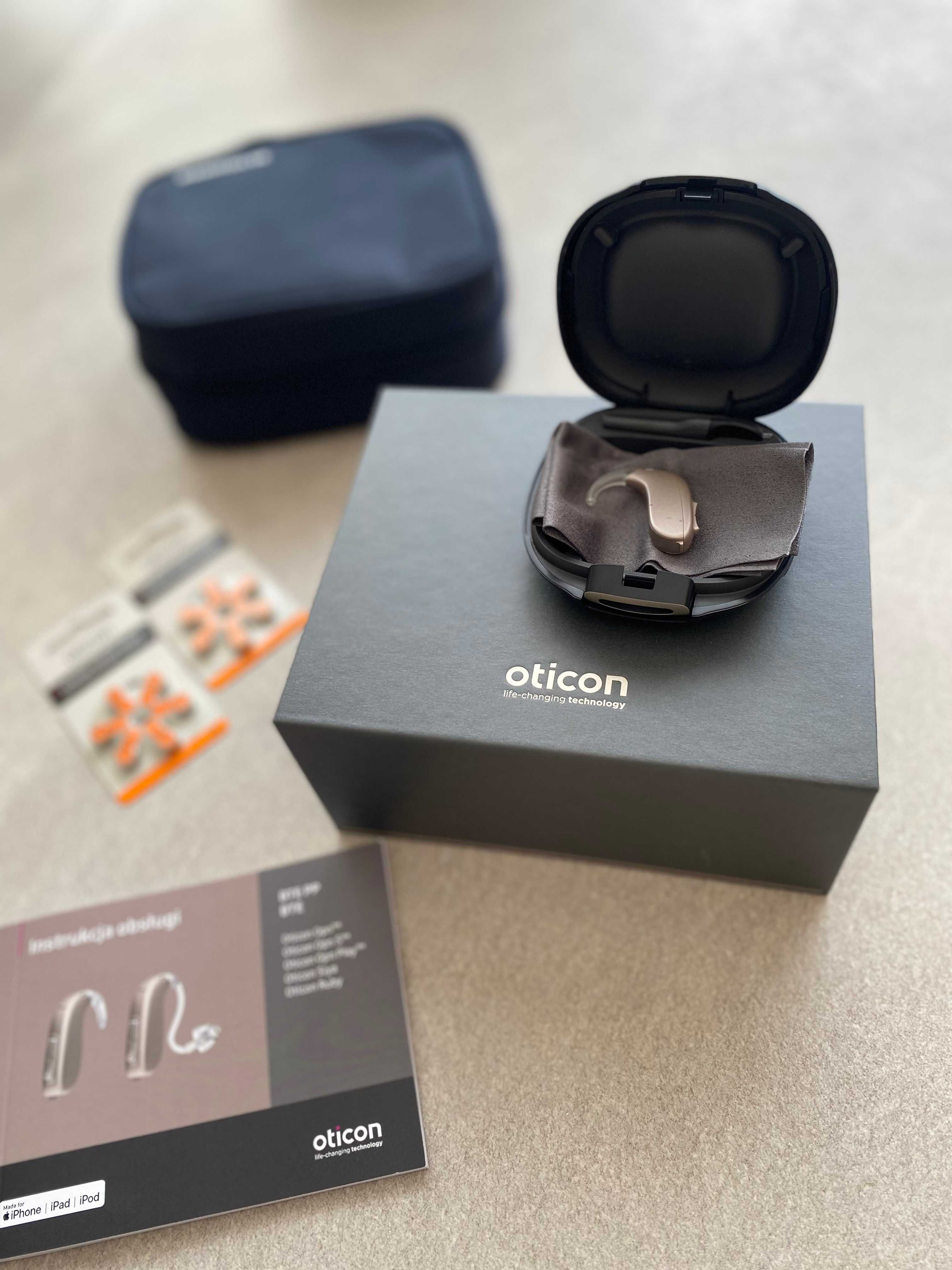 Aparat słuchowy Oticon RUBY 2 pp, gwarancja. Jak nowy!