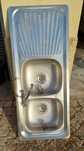 Lava loiça inox 2 pias