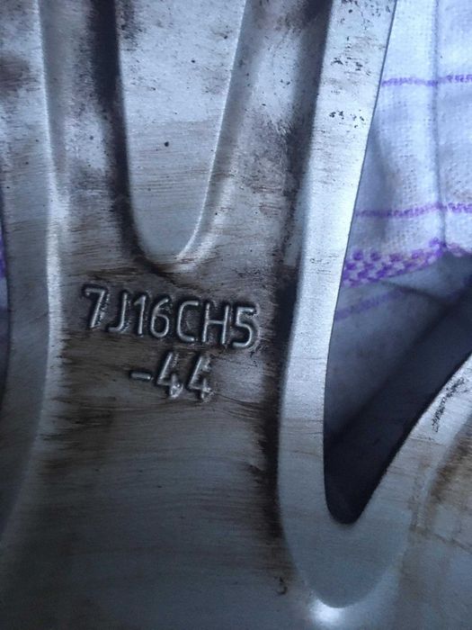 Alufelgi PEUGEOT 16 5x108 ET 44