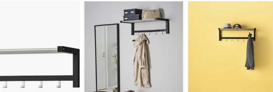 Cabide/prateleira IKEA NOVO. Poupe 15€