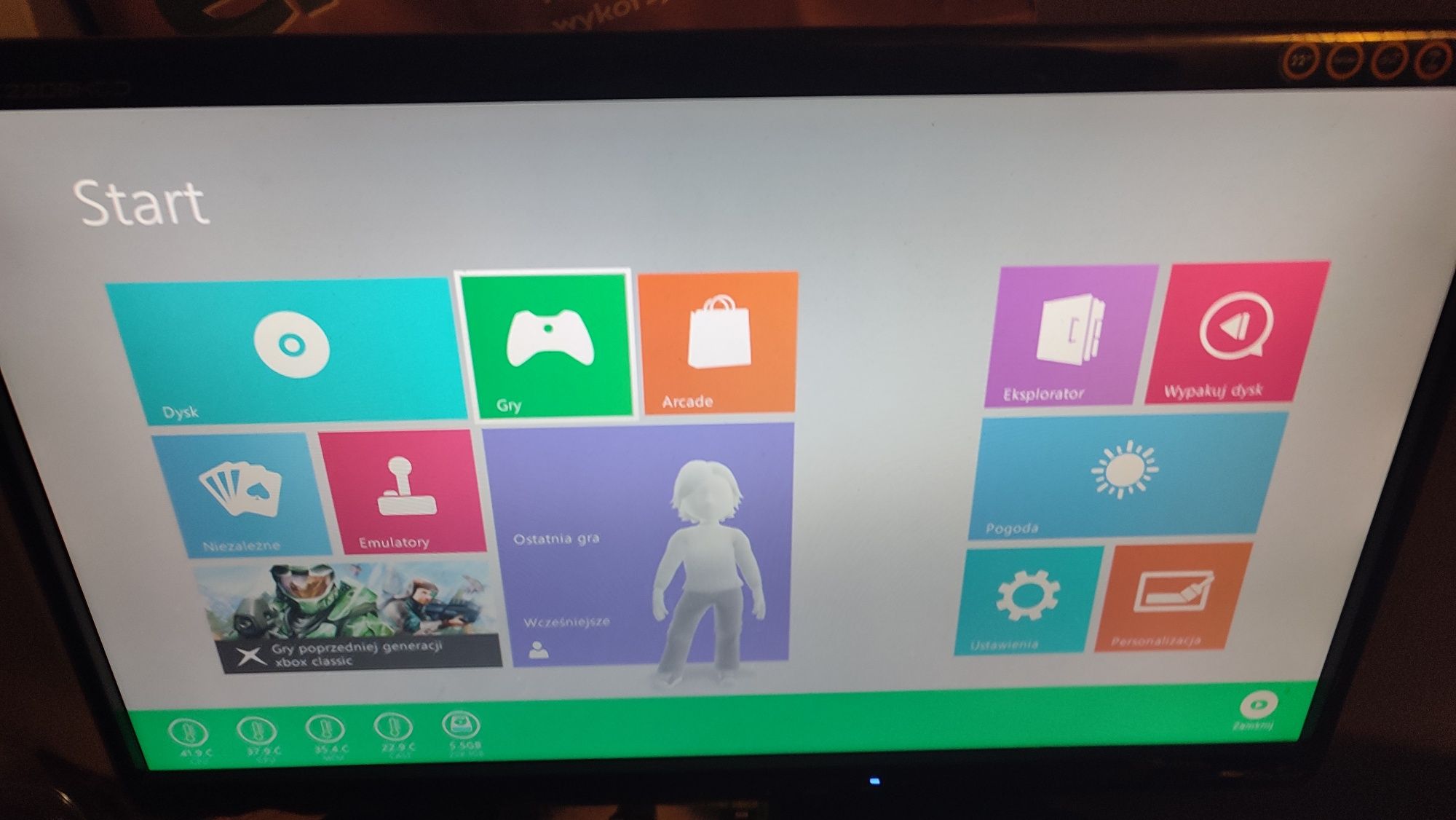 Xbox 360 rgh 3.0 dwa pady zasilacz Kinect