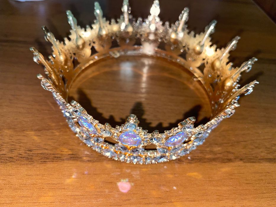 Корона на торт 12 см, прикраса